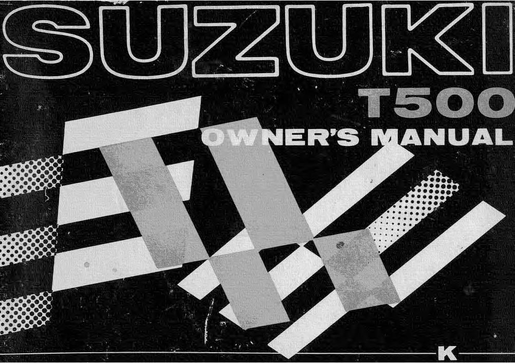 File:Suzuki T500 Owners Manual.pdf
