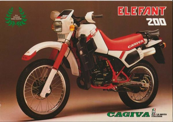 1987 Cagiva Elefant 200