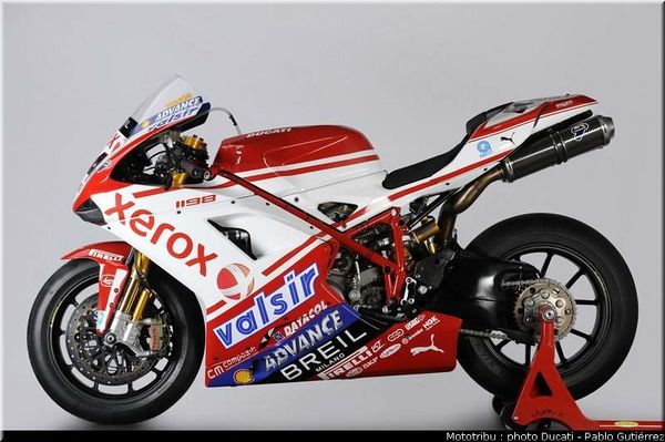 Racing Bikes Ducati 1198R F09 SBK Team Xerox