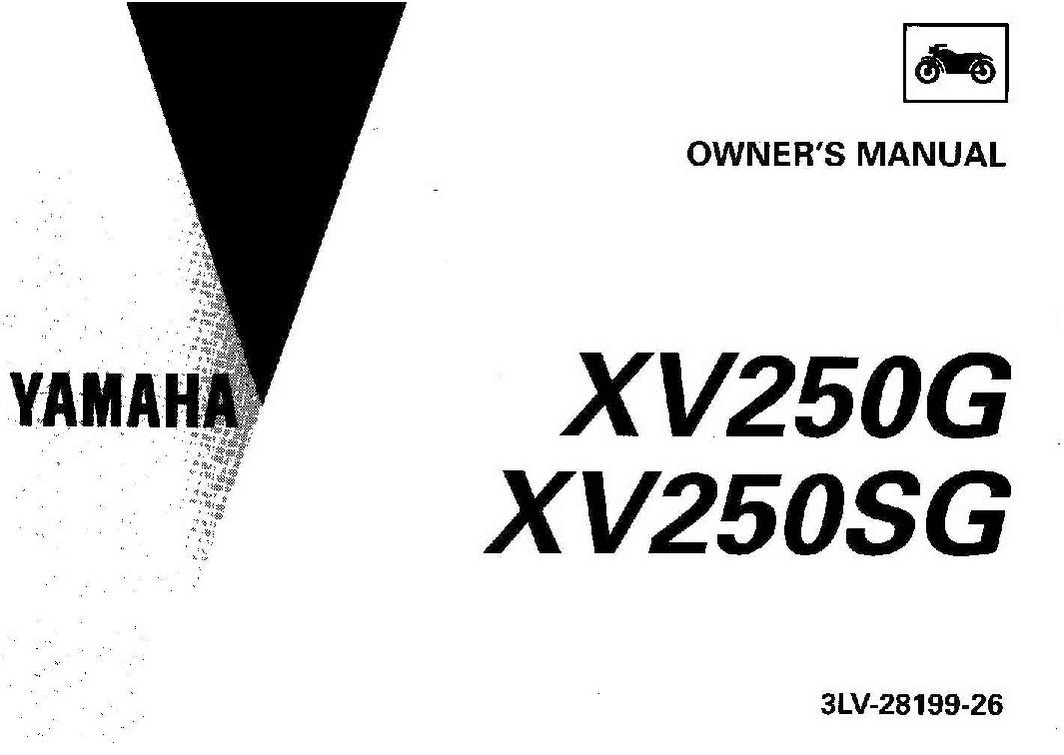 File:1995 Yamaha XV250 Owners Manual.pdf