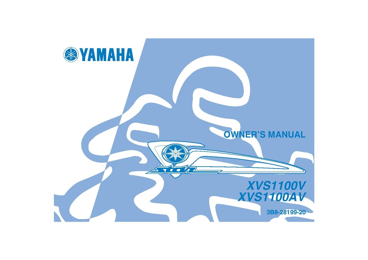 File:2006 Yamaha XVS1100 Owners Manual.pdf