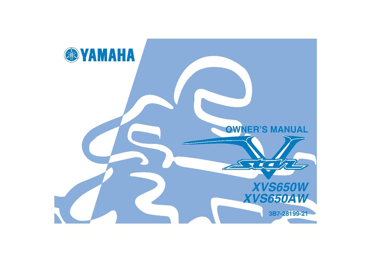File:2007 Yamaha XVS650 Owners Manual.pdf