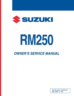 Suzuki RM250 K7 Owners Service Manual.pdf