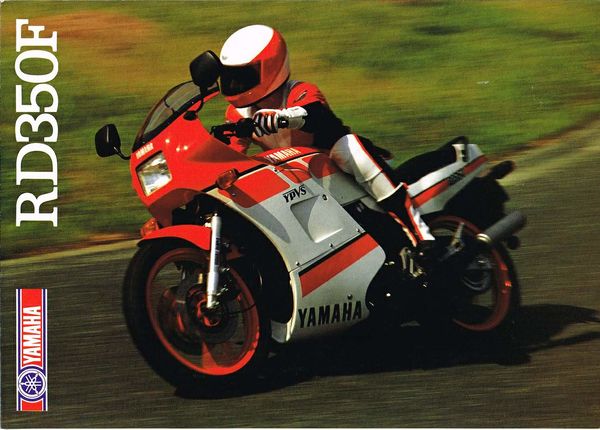 1987 - 1989 Yamaha RD 350 F2