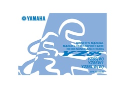 2007 Yamaha YZ85 Owners Service Manual.pdf