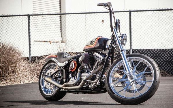 Roland Sands K&N Custom Harley Davidson Softail