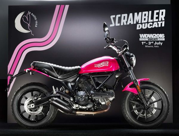 Ducati Scrambler 400 Sixty2 Shocking Special Edition