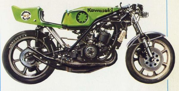 Racing Bikes Kawasaki KR750 Daytona