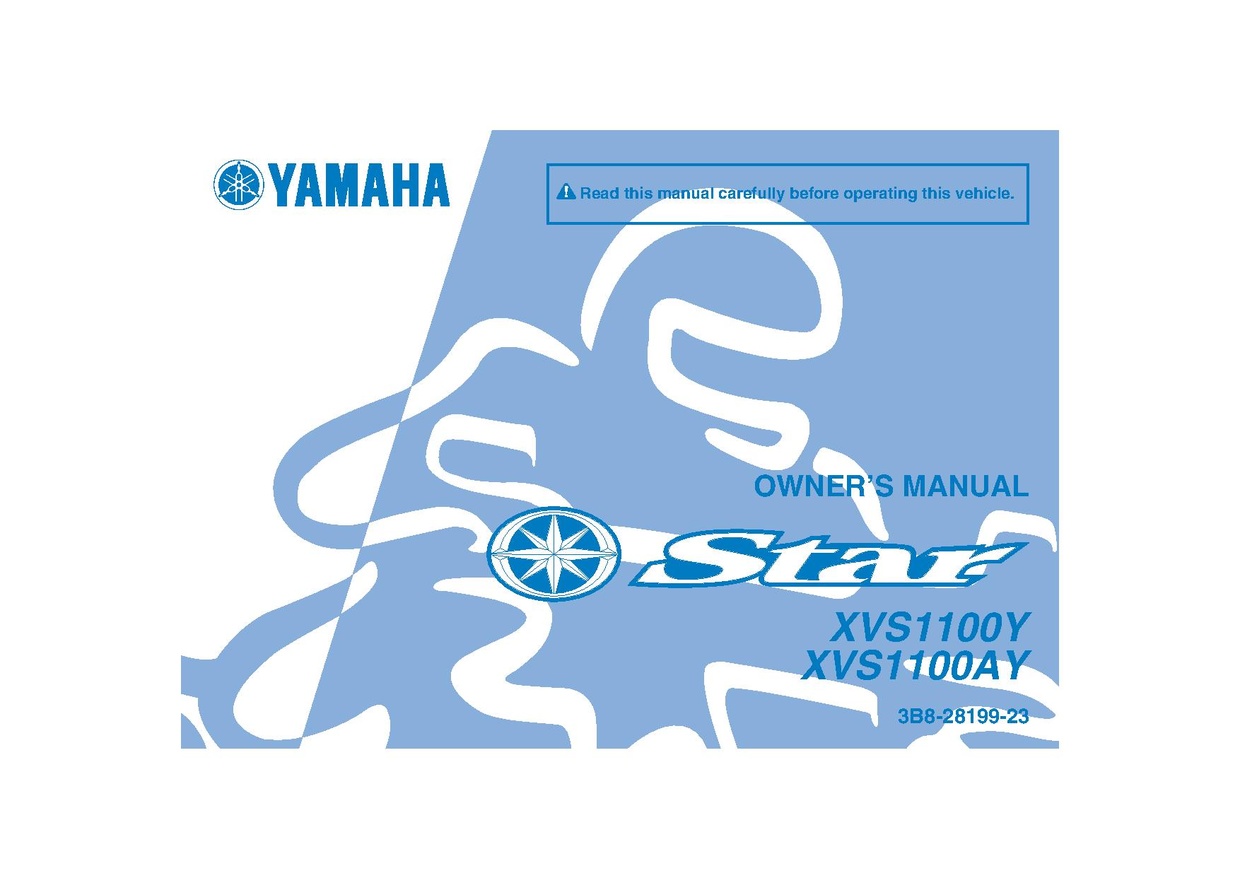 File:2009 Yamaha XVS1100 Owners Manual.pdf