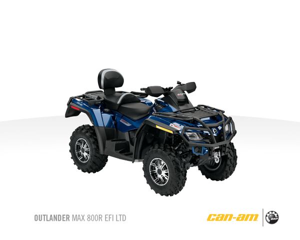 2011 Can-Am/ Brp Outlander MAX 800R Limited