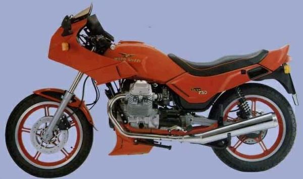 1990 - 1993 Moto Guzzi Targa 750