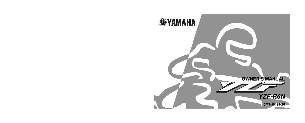 File:2001 Yamaha YZF-R6 N Owners Manual.pdf
