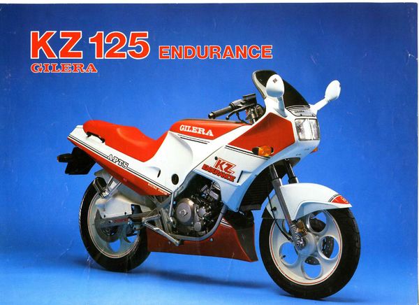 1990 Gilera KZ 125 Endurance