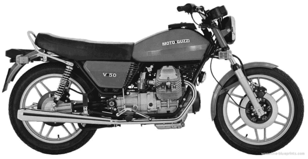 1976 Moto Guzzi V 50 I