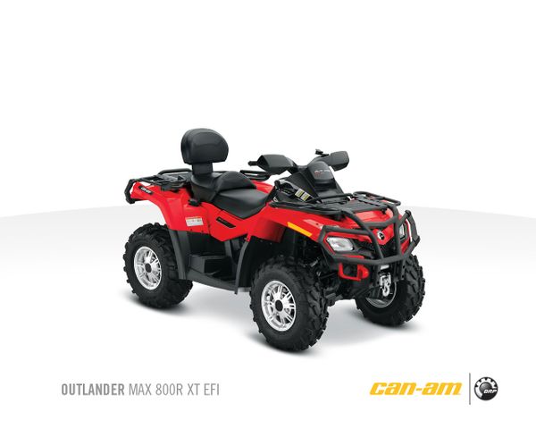 2011 Can-Am/ Brp Outlander MAX 800R XT