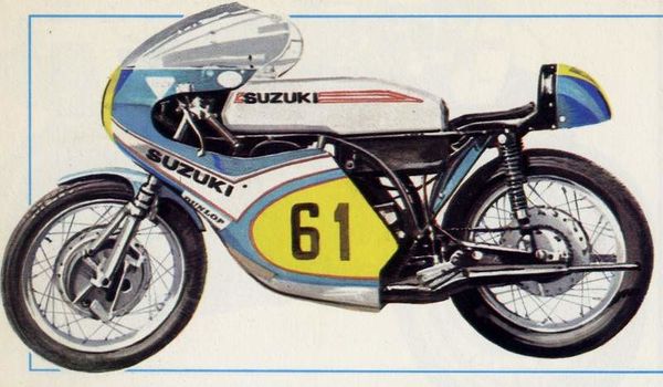 Racing Bikes Suzuki T500 Daytona & TR750 Daytona