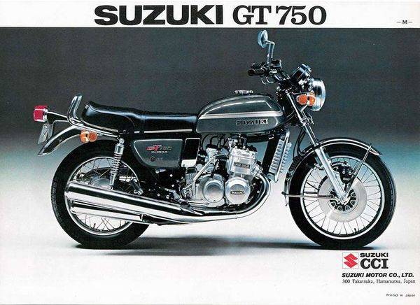 1972 - 1977 Suzuki GT 750