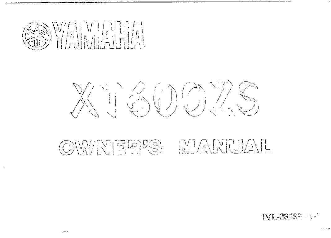 File:1987 Yamaha XT600Z S Owners Manual.pdf
