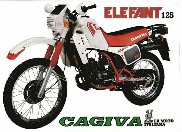 1983 Cagiva Elefant 125