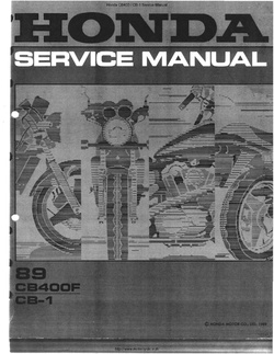 Honda CB400F CB-1 1989 Service Manual English.pdf