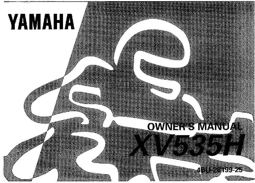 File:1996 Yamaha XV535 H Owners Manual.pdf