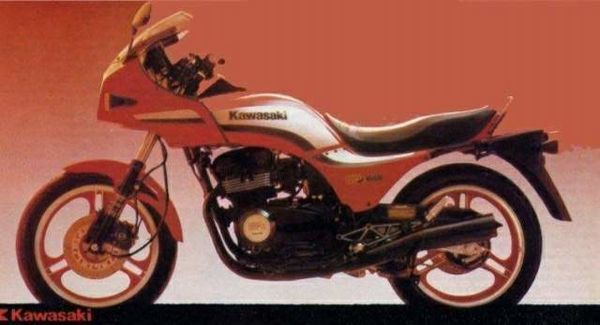 1984 Kawasaki GPZ 550