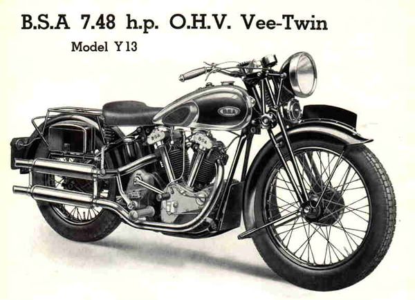 1938 BSA Y13