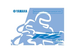 2009 Yamaha YZF-R6 Y Owners Manual.pdf