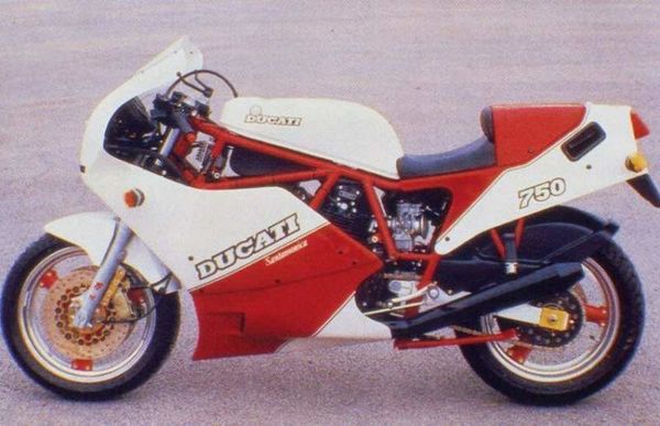 1988 Ducati 750F1 Santamonica