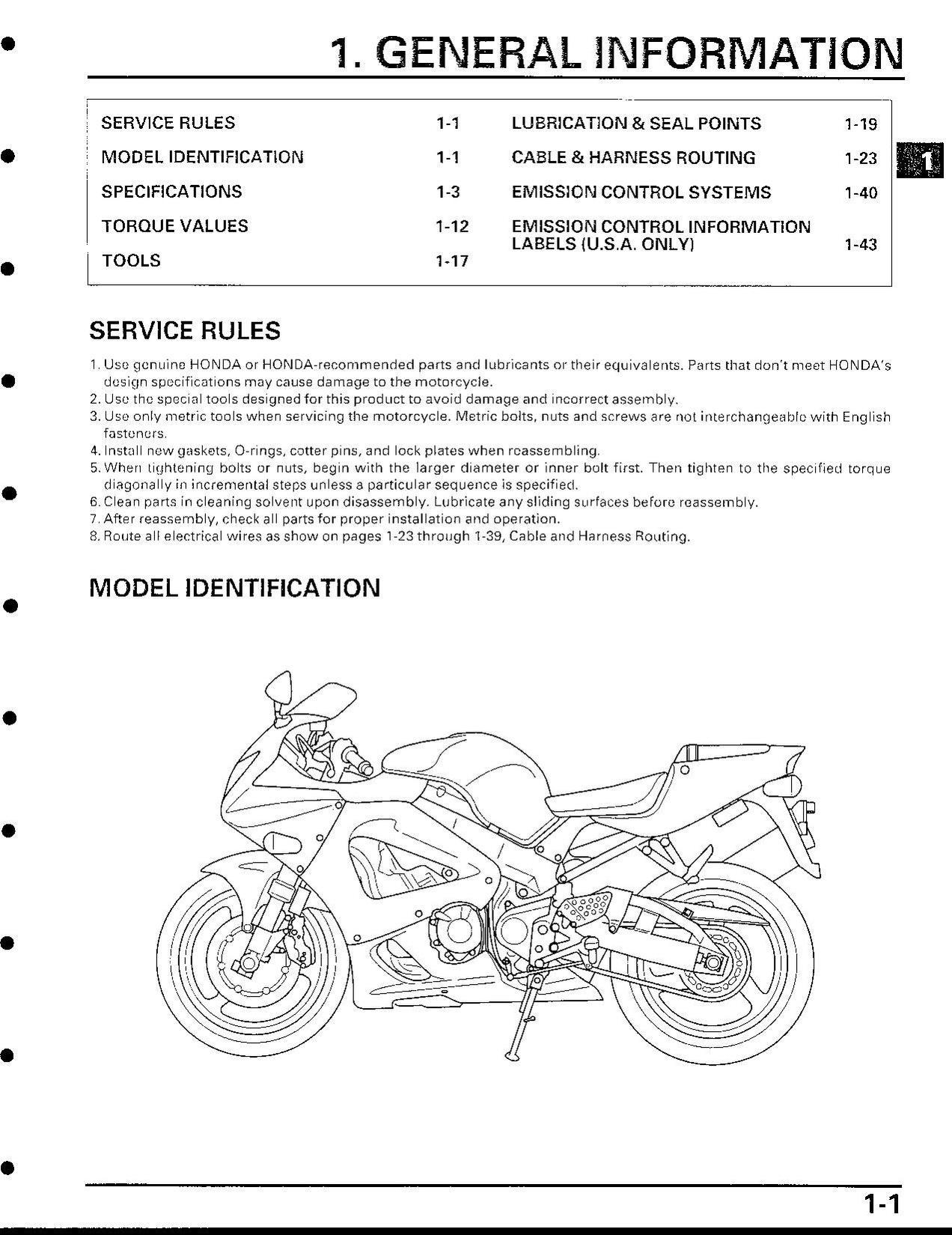File:Honda CBR929RR Service Manual.pdf - CycleChaos