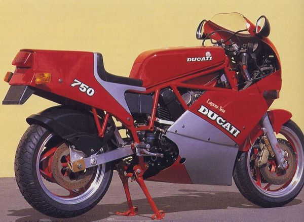 1987 Ducati 750F1 Laguna Seca