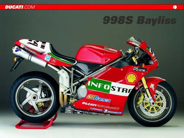 2003 Ducati 998S Bayliss Replica