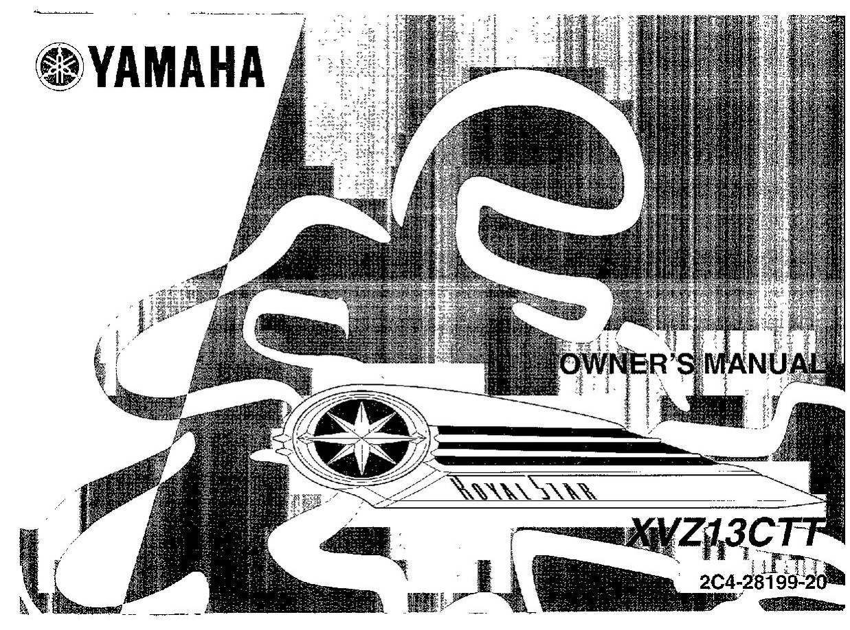 File:2005 Yamaha XVZ13CT T Owners Manual.pdf