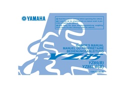 2012 Yamaha YZ85 Owners Manual.pdf