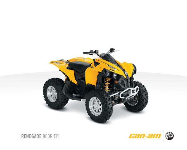 2010 - 2013 Can-Am/ Brp Renegade 800R