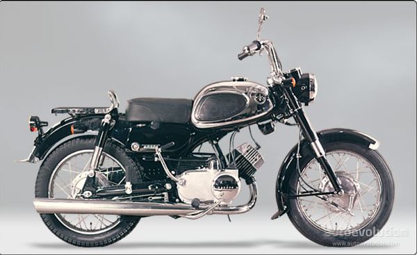 1965 Yamaha YA6 125 Santa Barbara