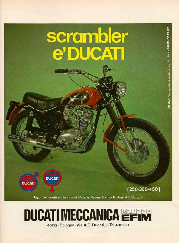 1974 Ducati 450 Scrambler