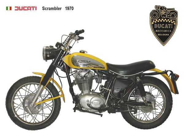 1971 Ducati 450 Scrambler