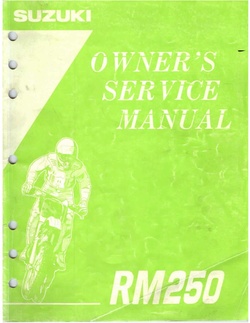 Suzuki RM250 1995 Service Manual.pdf