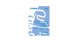 2008 Yamaha YZ250F X Owners Service Manual.pdf