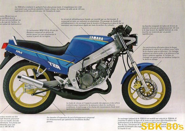 Yamaha TZR125 Naked