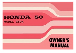 Honda Z50 A Mini Trail Z 50 K4 Owners Maintenance Instruction Manual.pdf