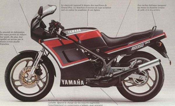 1984 - 1987 Yamaha RD 350F
