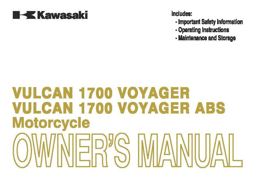 File:2013 Kawasaki Vulcan 1700 Voyager ABS owners manual.pdf