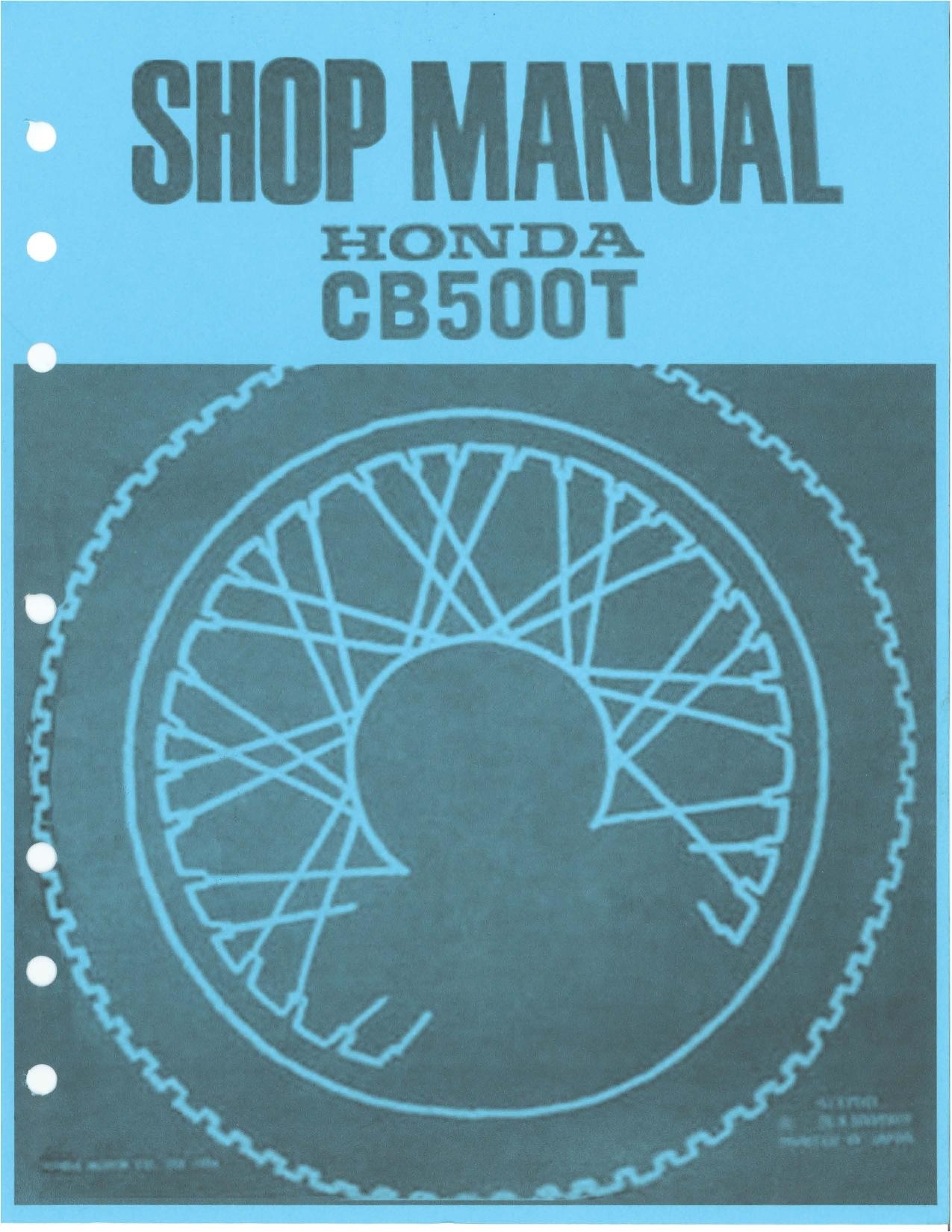 File:Honda CB500T Factory Service Manual.pdf