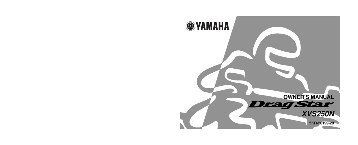 File:2001 Yamaha XV250 N Owners Manual.pdf