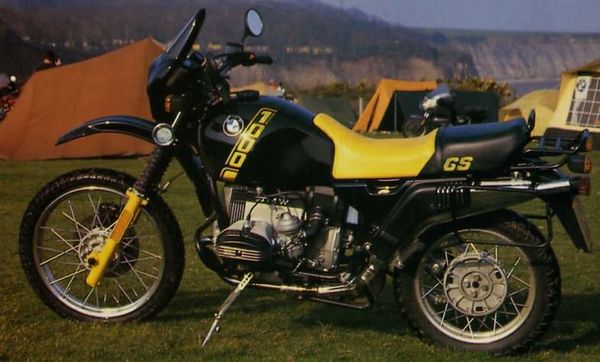 BMW R100GS Bumble Bee