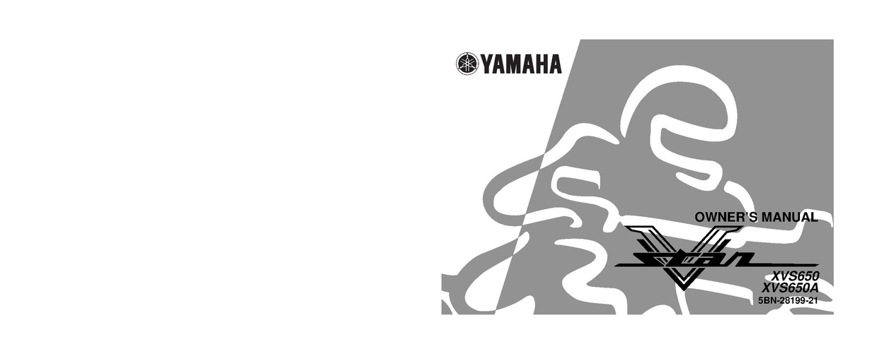 File:2001 Yamaha XVS650 A Owners Manual.pdf