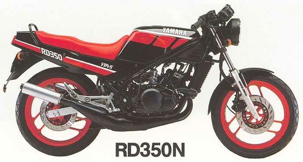 1984 Yamaha RD 350N