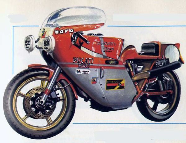 Racing Bikes Ducati 860 Bol D'or